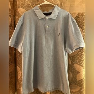 Nautica Men’s XXL Light Blue Polo Shirt